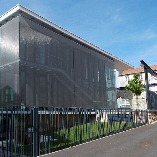 Photography of project “Mediatheque Les Halles”