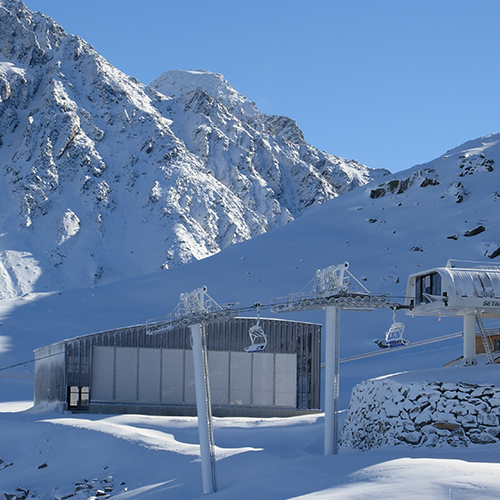 Photography of project “Ski Lift Station – Val Thorens”