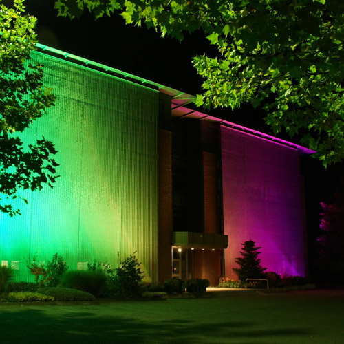 Photography of project “Illuminated Wire Mesh Haver & Boecker”